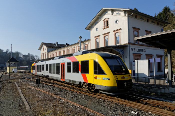 Hessische Landesbahn - BR 648 - Weilburg