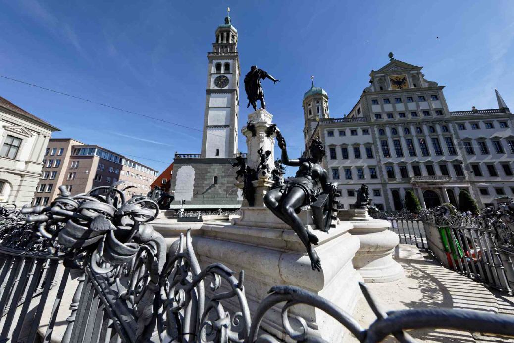 Augsburg Rathaus Perlachturm