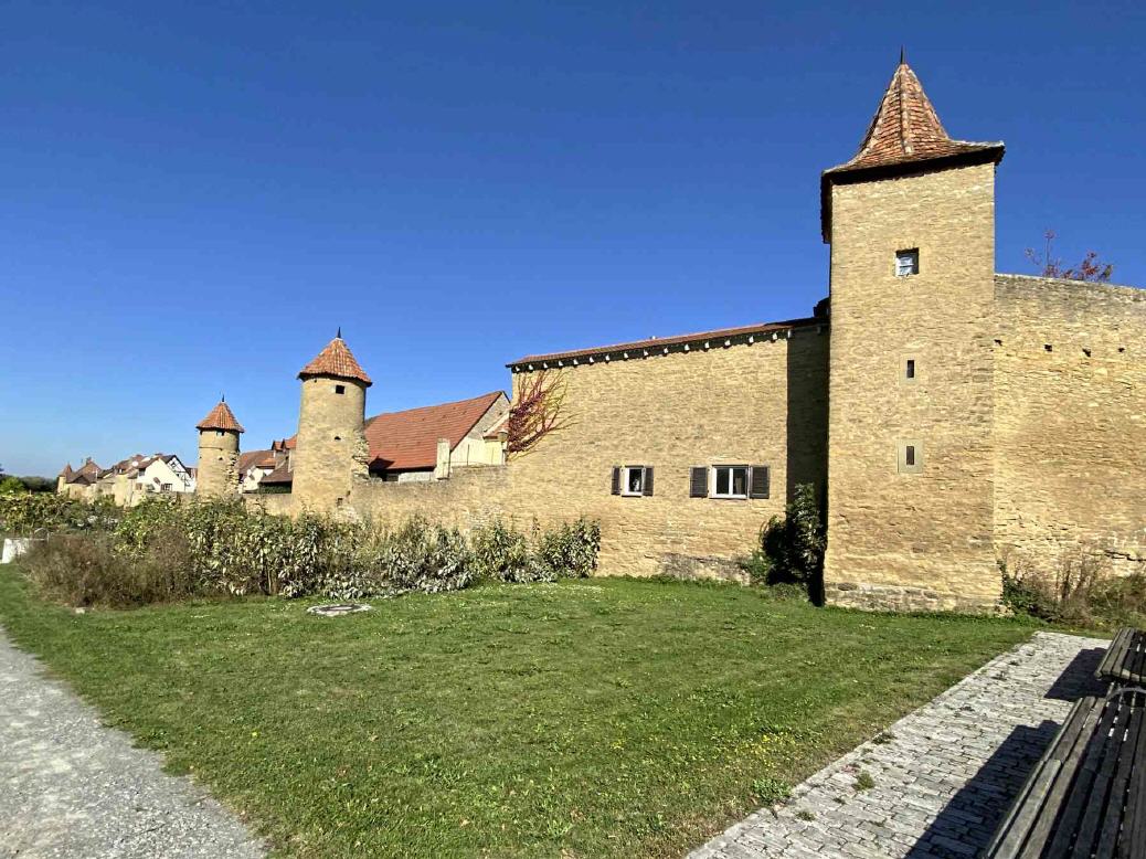 Mainbernheim Stadtmauer Unterfranken