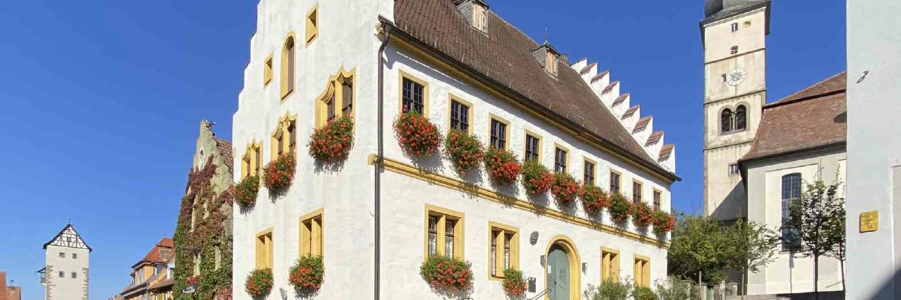 Rathaus Mainbernheim Unterfranken