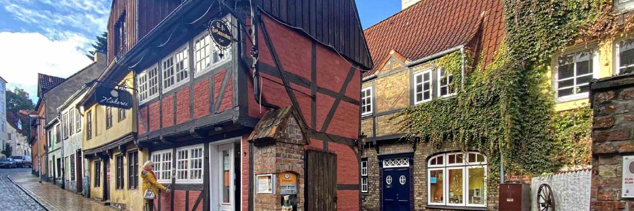 Flensburg Rumhaus Johannsen Fachwerkhaus