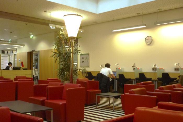 DB Lounge Frankfurt (Main) - 2. Klasse Bereich