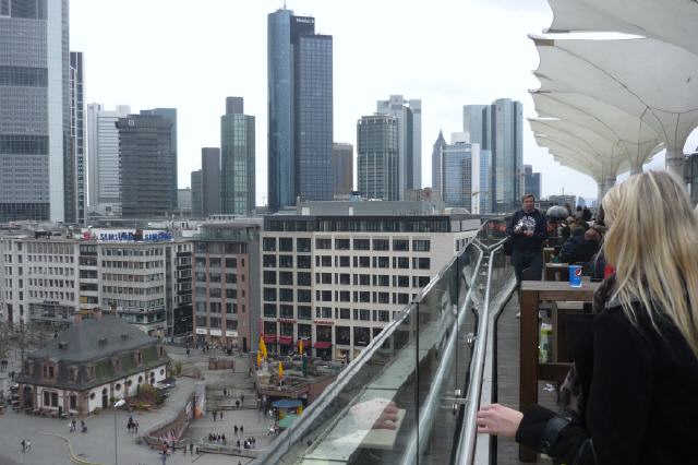 Frankfurt - Ausblick Galeria Kaufhof