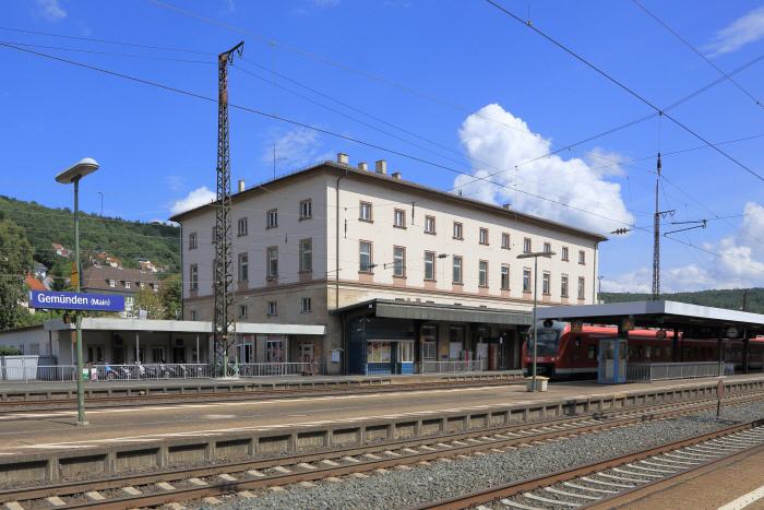Bahnhof Gem&uuml;nden (Main)