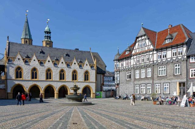 Goslar Marktplatz Rathaus