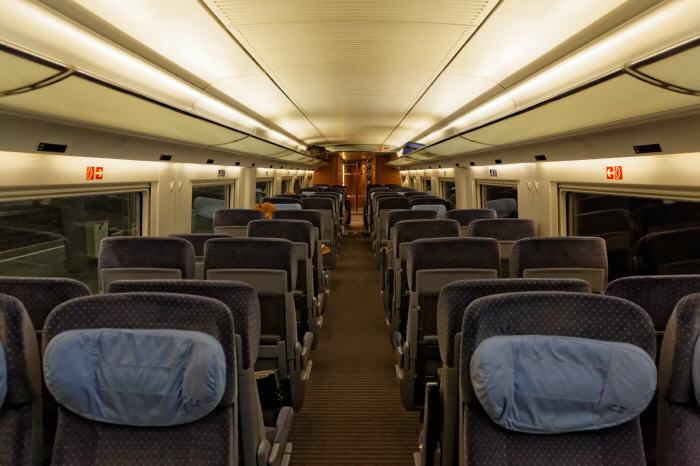 ICE-T : Gro&szlig;raum in der 2. Klasse