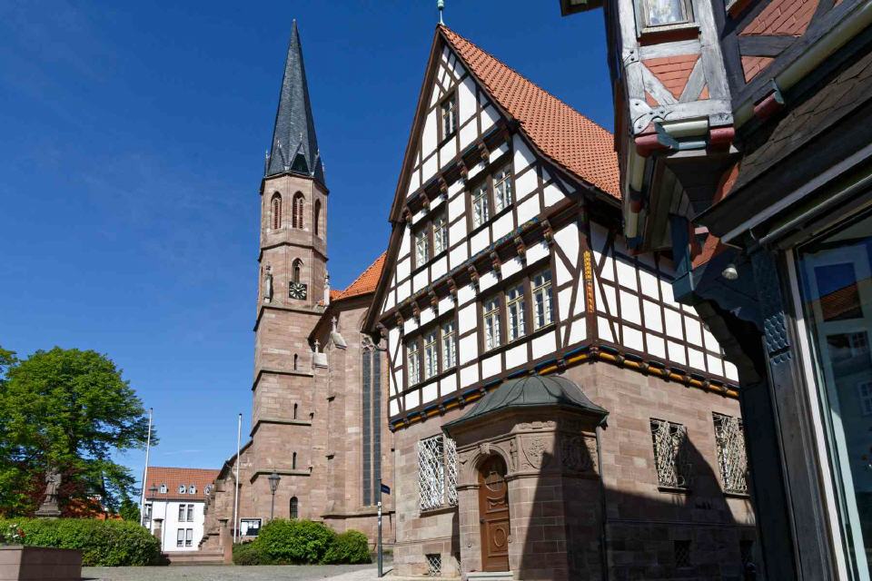 Heilbad Heiligenstadt Friedensplatz St. Martin