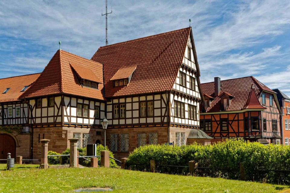 Heilbad Heiligenstadt Fachwerkhaus Friedensplatz