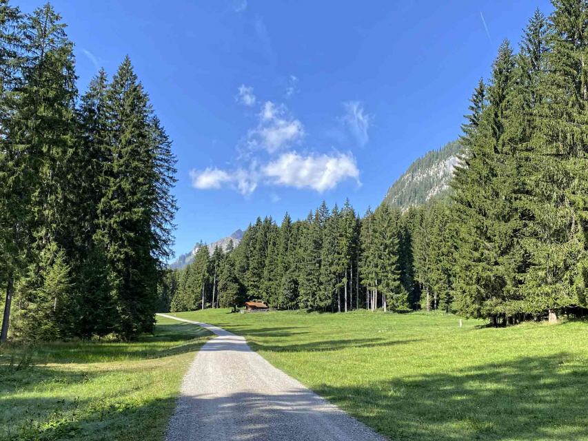 08 Wanderweg zwischen Linderhof und Graswang